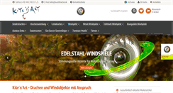 Desktop Screenshot of kunstdrachen.de